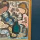 Original Swedish Oil on Canvas – "Family" by Gösta Falck – Signed – Vintage and Framed