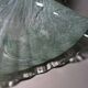 Centrepiece bowl LA MERIDIANA in blown glass on a silver pedestal.