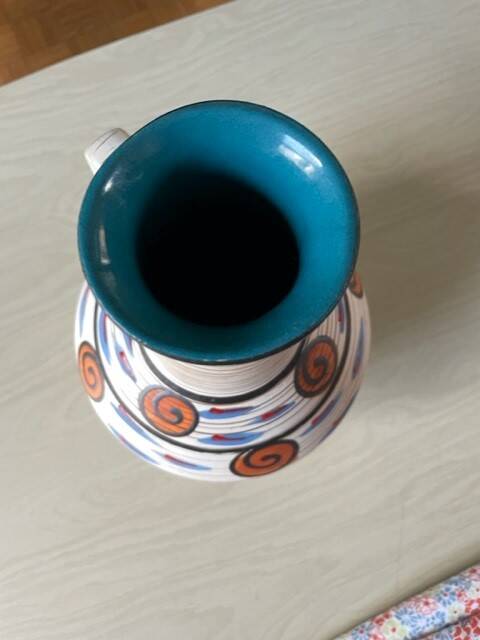 West Germany ceramic vase from the 60s