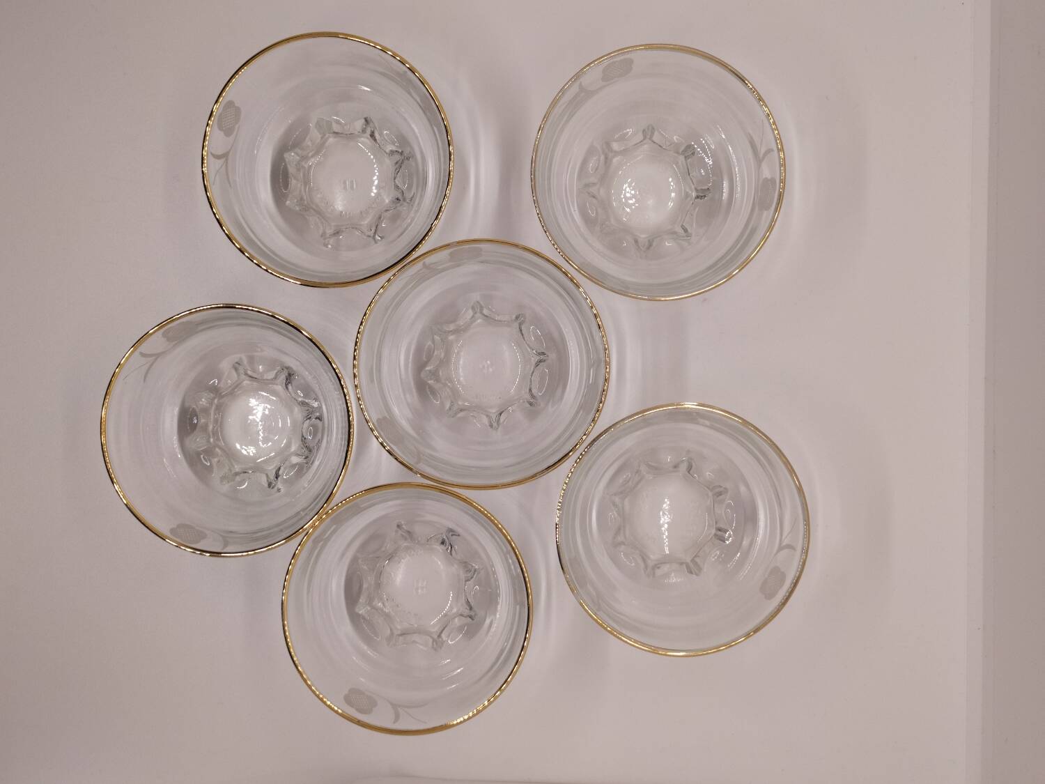 Set of 6 mini ramekins from the 50s