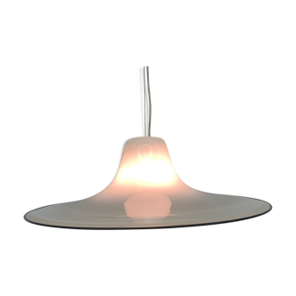 Murano glass hanging lamp by Renato Toso for Leucos , 1970's