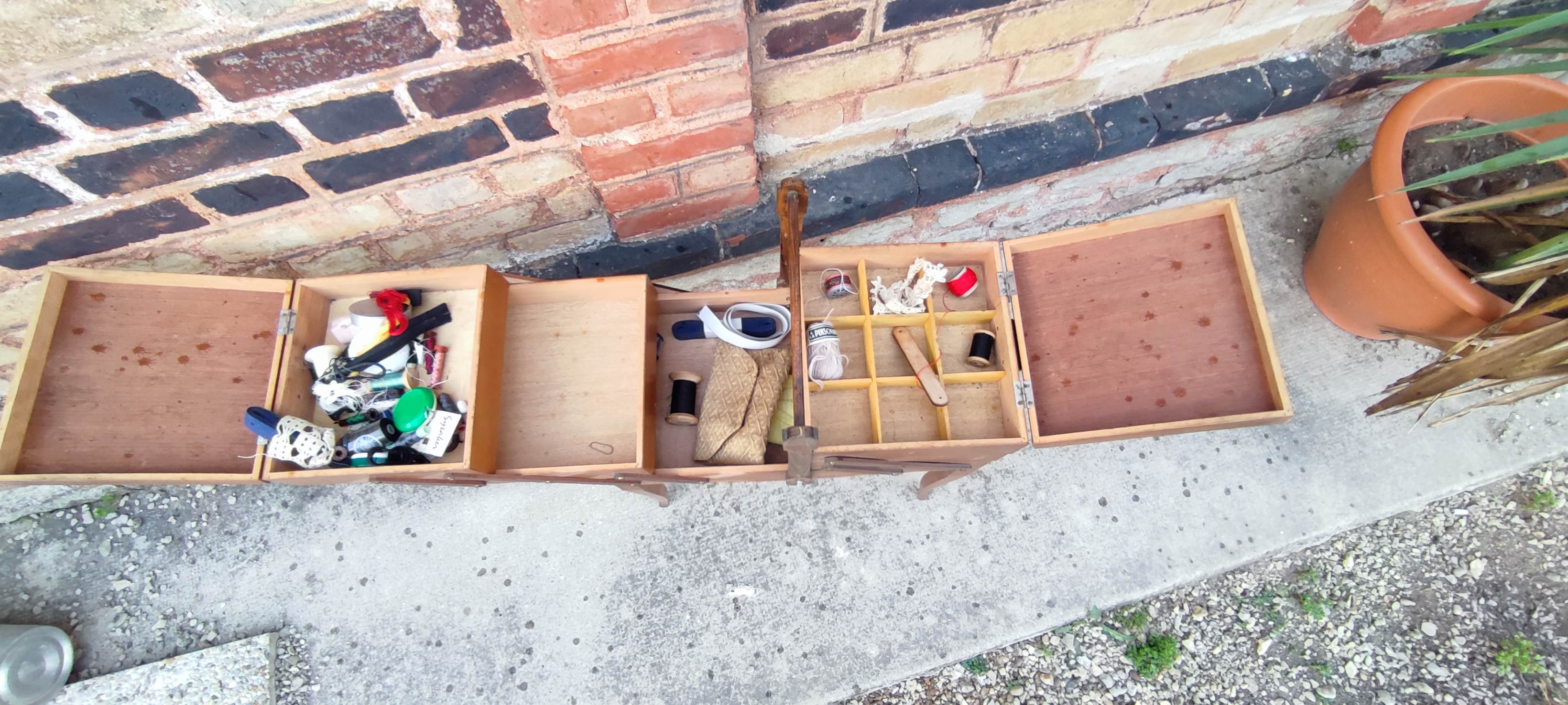 Vintage travs garnie