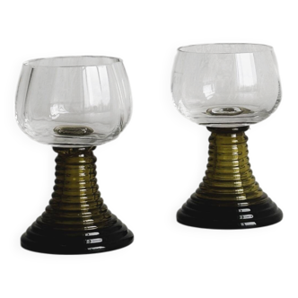 Wine glass duo