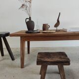Coffee table in recycled solid teak L:161cm