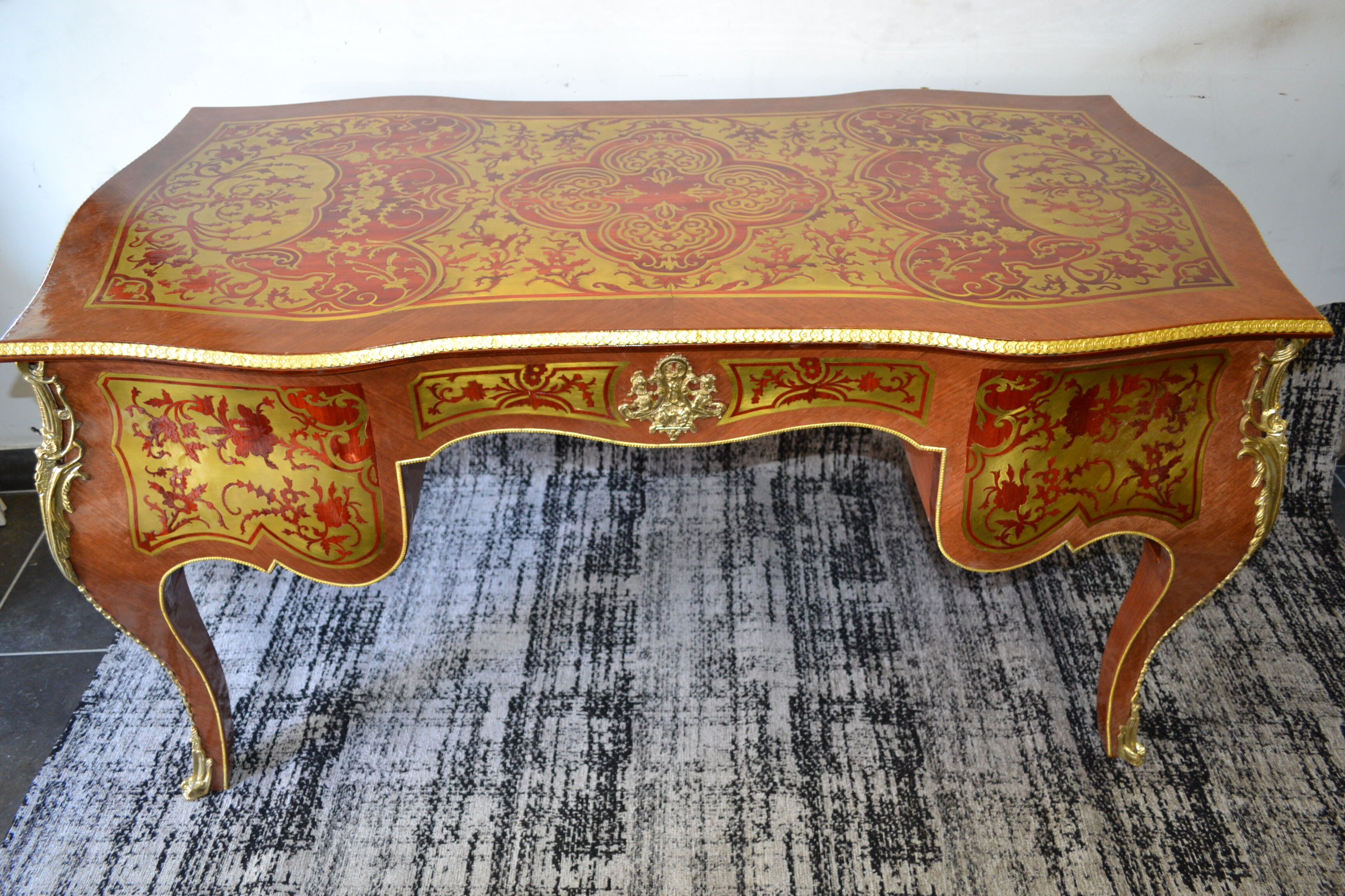 Boulle style desk
