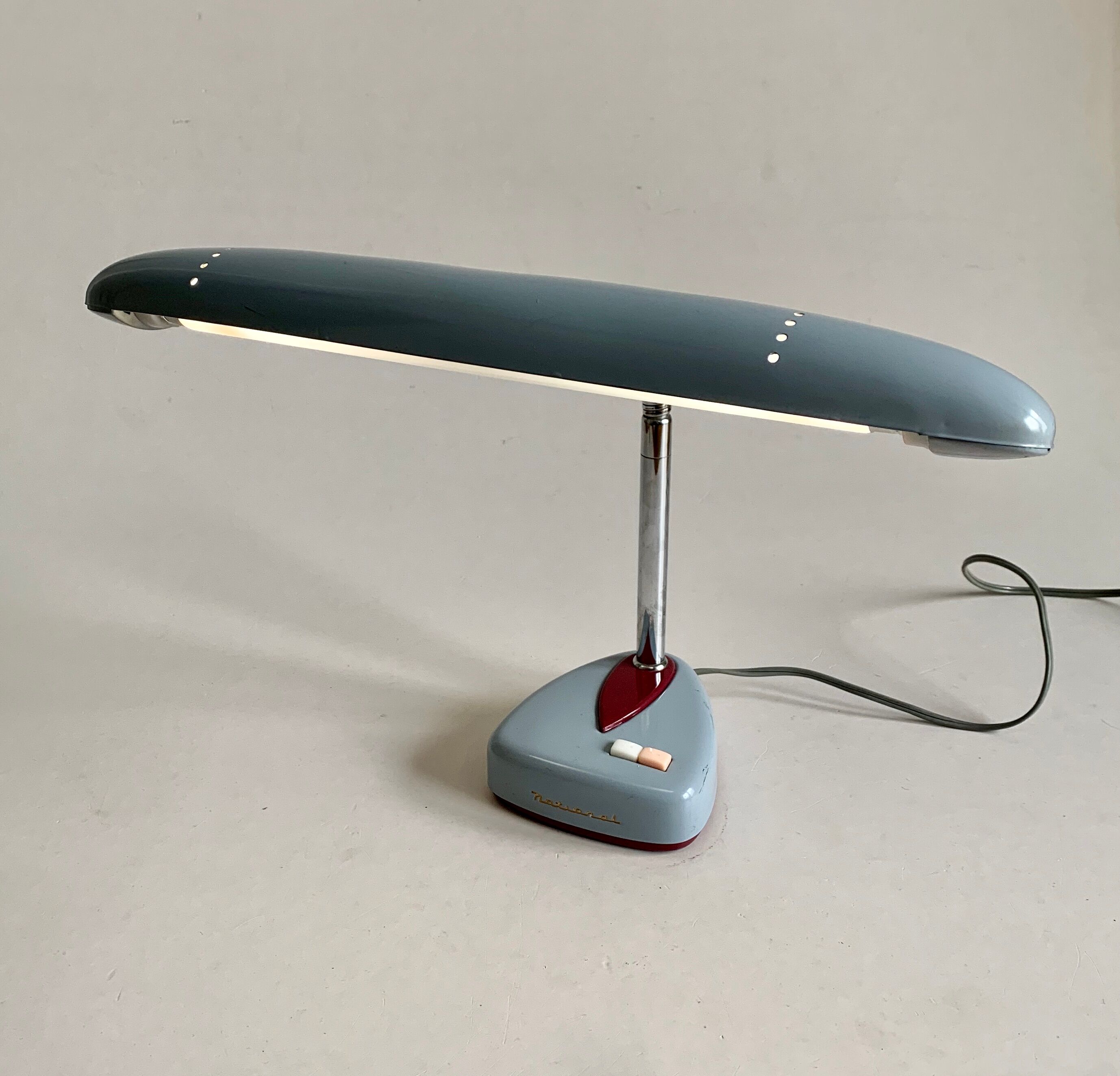 Lampe de bureau de National Matsushita Japon 1970s
