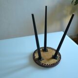 Table d'appoint, bout de canapé, petit guéridon tripode 1950