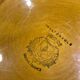 Ceramic round dish Salins 50s