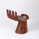 Solid wood hand chair