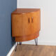 Retro teak 1960s g plan fresco corner unit bar drinks cabinet on hairpin legs
