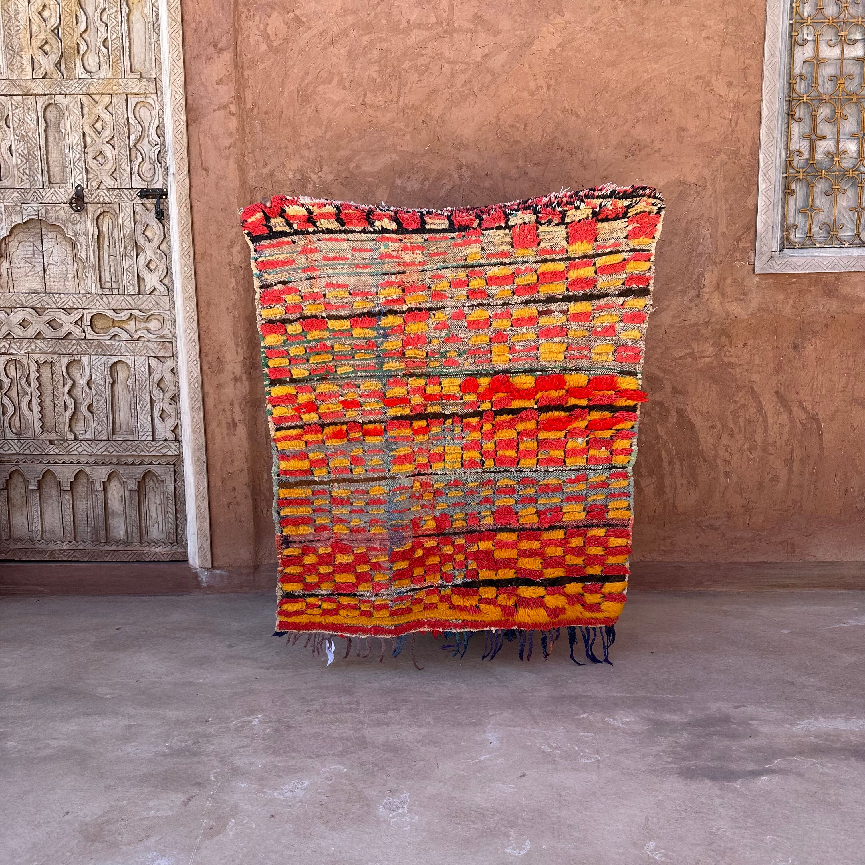 Moroccan carpet 96x111cm