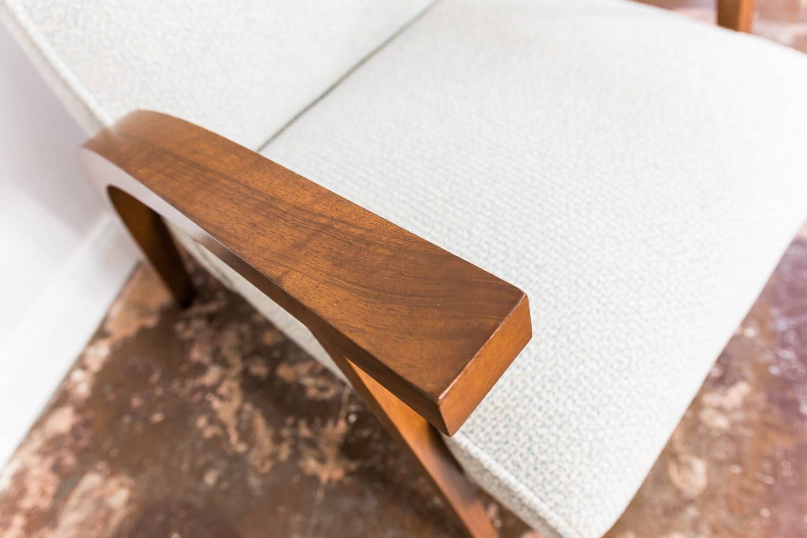 Mid-century armchair by Lejkowski & Leśniewski, Poland, 1960s