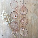 Champagne flutes Luminarc pied rose