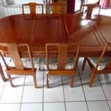 Dining room table and 6 chairs