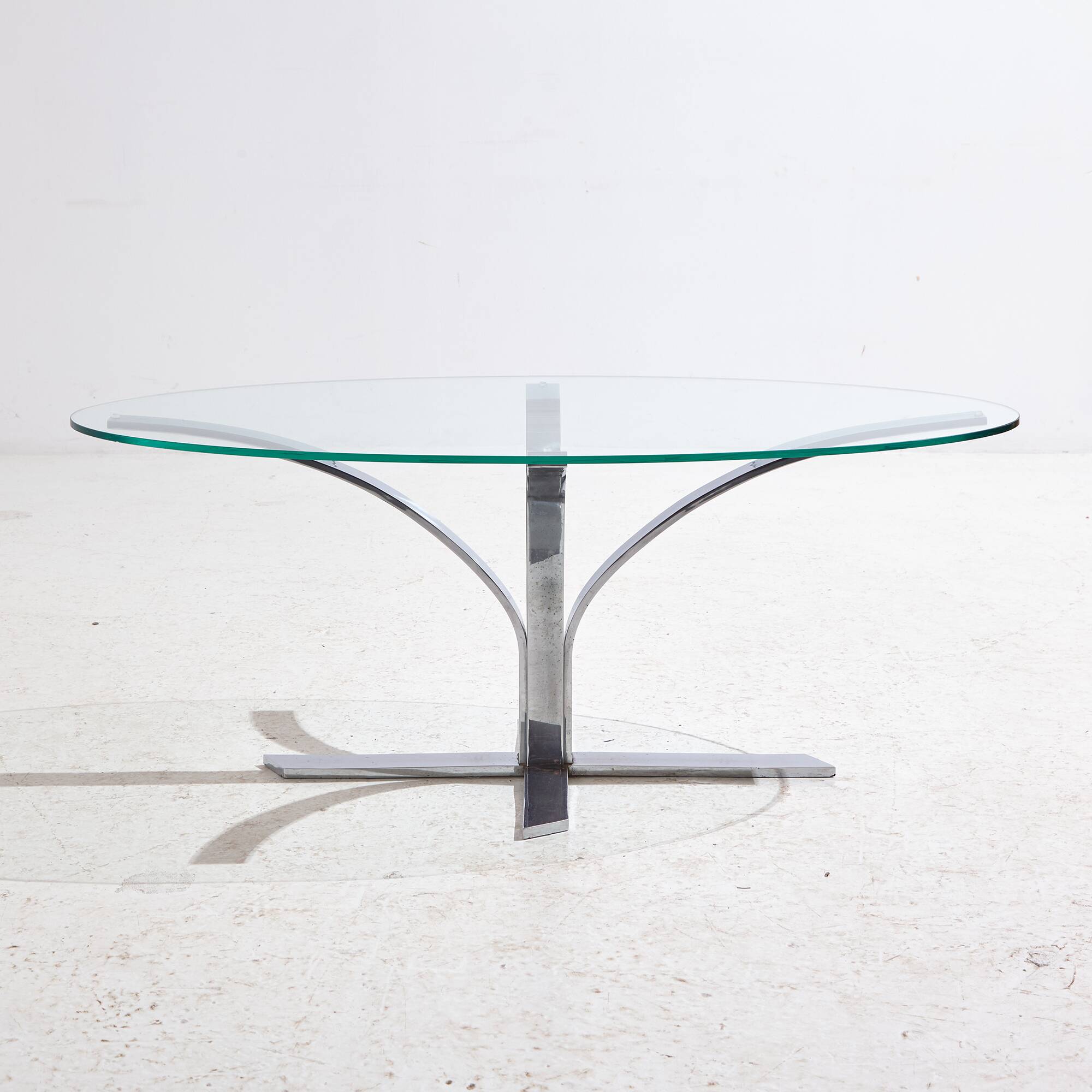 Table basse chromée (mk9665)