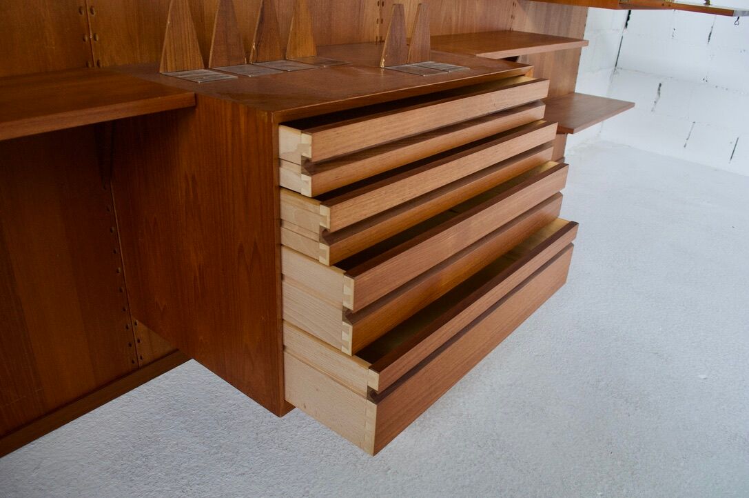 Cado Poul Cadovius teck panelal system 1959