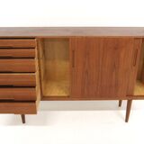 Scandinavian teak sideboard "Florens", Nils Jonsson, Troeds, Sweden, 1960