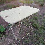 Table de jardin pliante