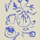 Naive Illustration giclee print, 50x70cm