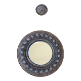 Vintage ceramic mirror