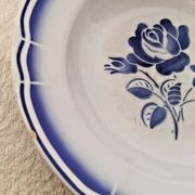 Ancienne Assiette Creuse Badonviller Vintage