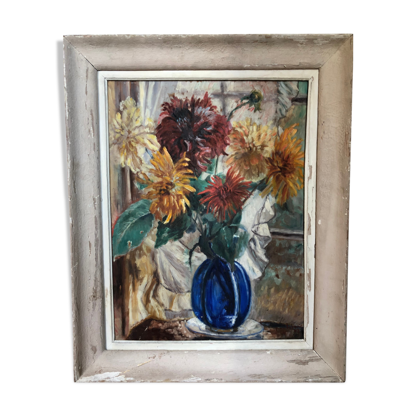 Oil on canvas Laborie still life