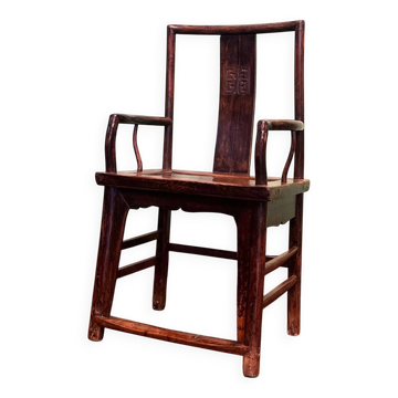Antique Chinese armchair
