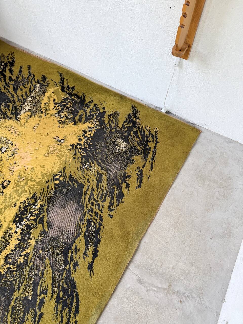 René Fumeron wool rug, 1960, Nevada model