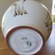 XL ceramic pitcher signed