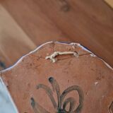 Pair of bouquet holders in Nevers earthenware - By Amand Hiver