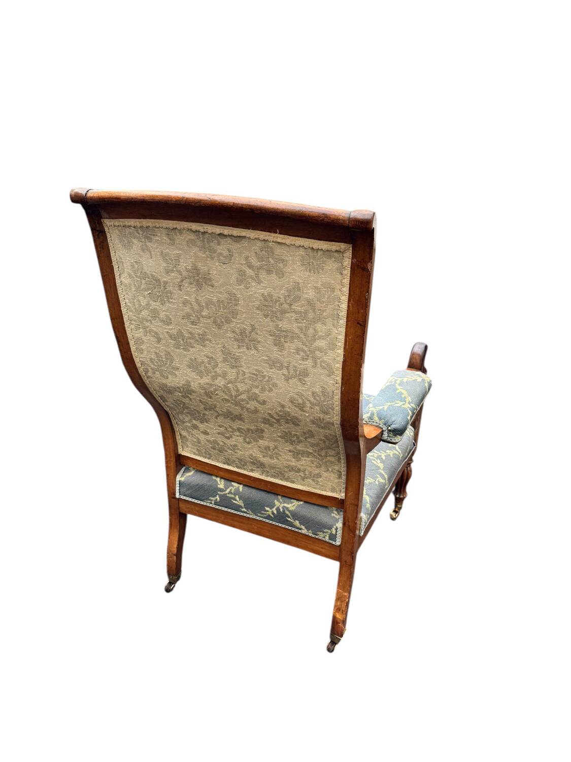 Fauteuil Voltaire "col de cygne" – XIXe siècle