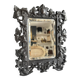 Petit miroir Napoléon III en gutta percha à décor de vigne, XIXe siècle