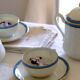 Limoges manufacture BRP fine porcelain tea service circa 1925/30