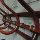 Coat rack / hat stand J&J Kohn no. 1202/5 in bent wood. Vienna 1911