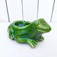 Frog advertising ashtray Héritier Guyot