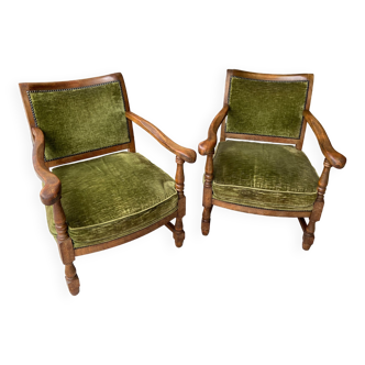 Pair of armchairs 60s