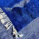 Blue Moroccan rug in wool 250/150cm