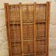 Vintage rattan folding shelf/bookcase