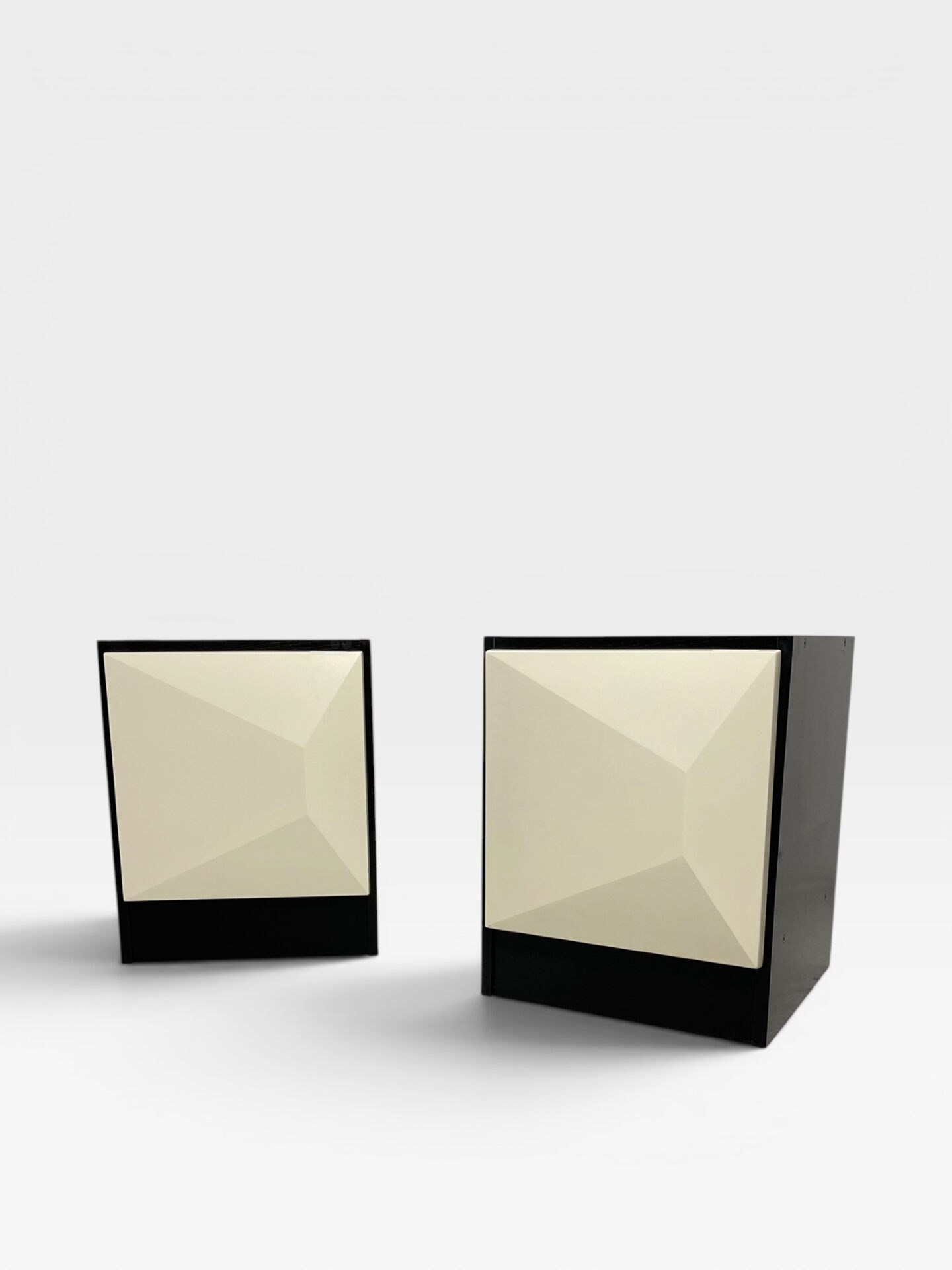 Pair of bedside tables 1980