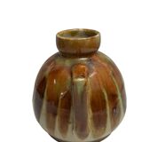 Vintage, JEB stoneware vase with handles circa 1950