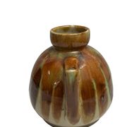 Vintage, vase à anses grès JEB vers 1950