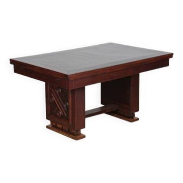 Dining table in the style of Charles Dudouyt, 1940