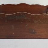 Napoleon III mahogany wall shelf