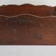 Napoleon III mahogany wall shelf