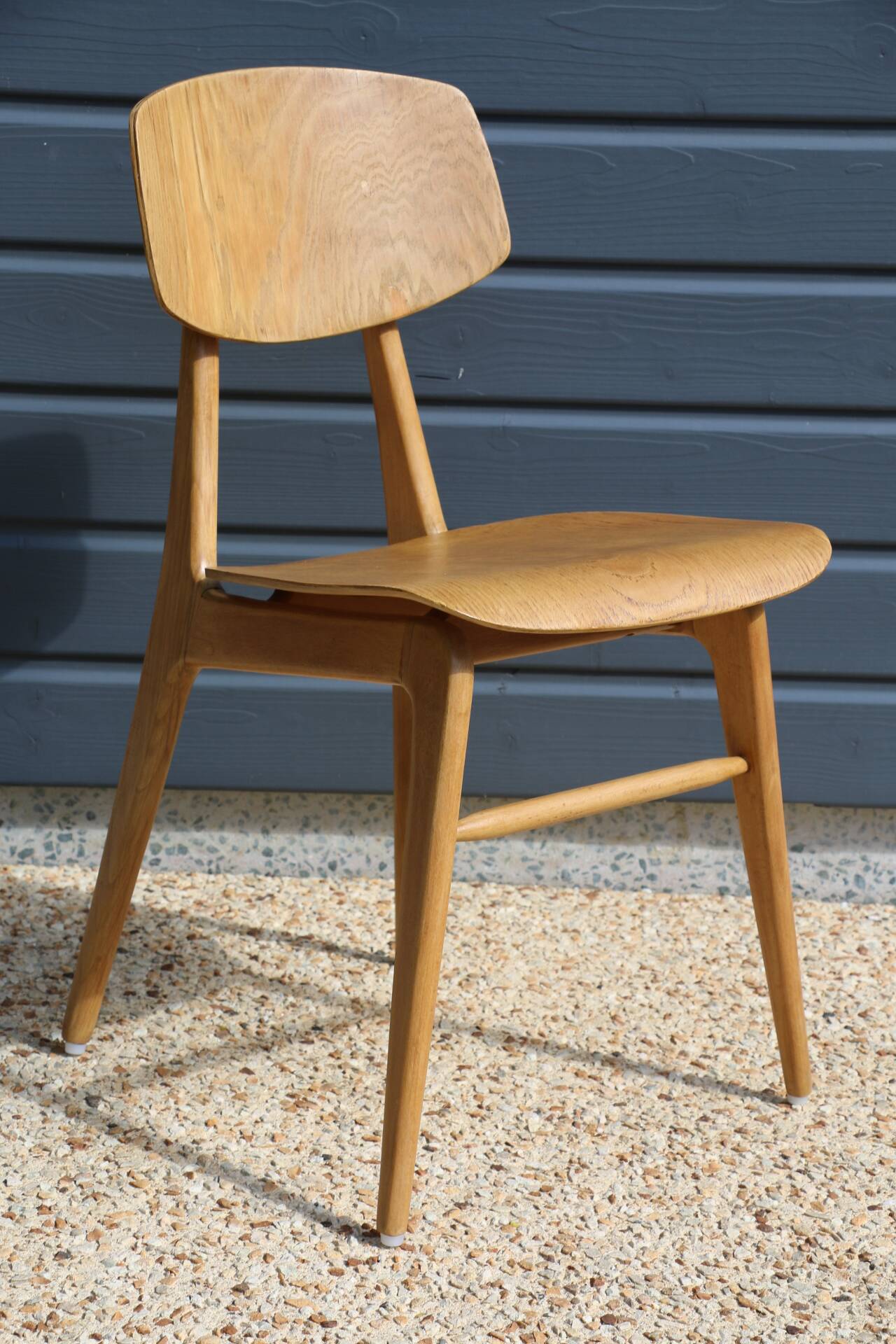 2 chaises reconstruction 1950 style Landault