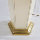 Neo-classical lamp beige and gold