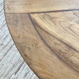 Maison Regain round elm table