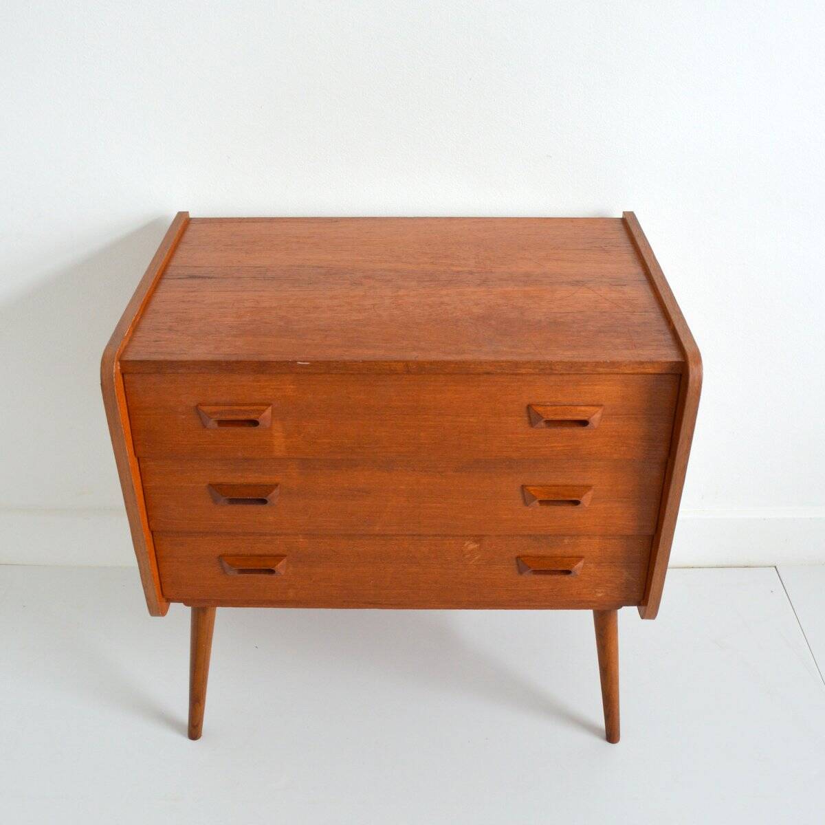 Scandinavian / Danish teak chest of drawers 1960s