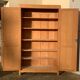 Parisian wardrobe solid oak raw 1940