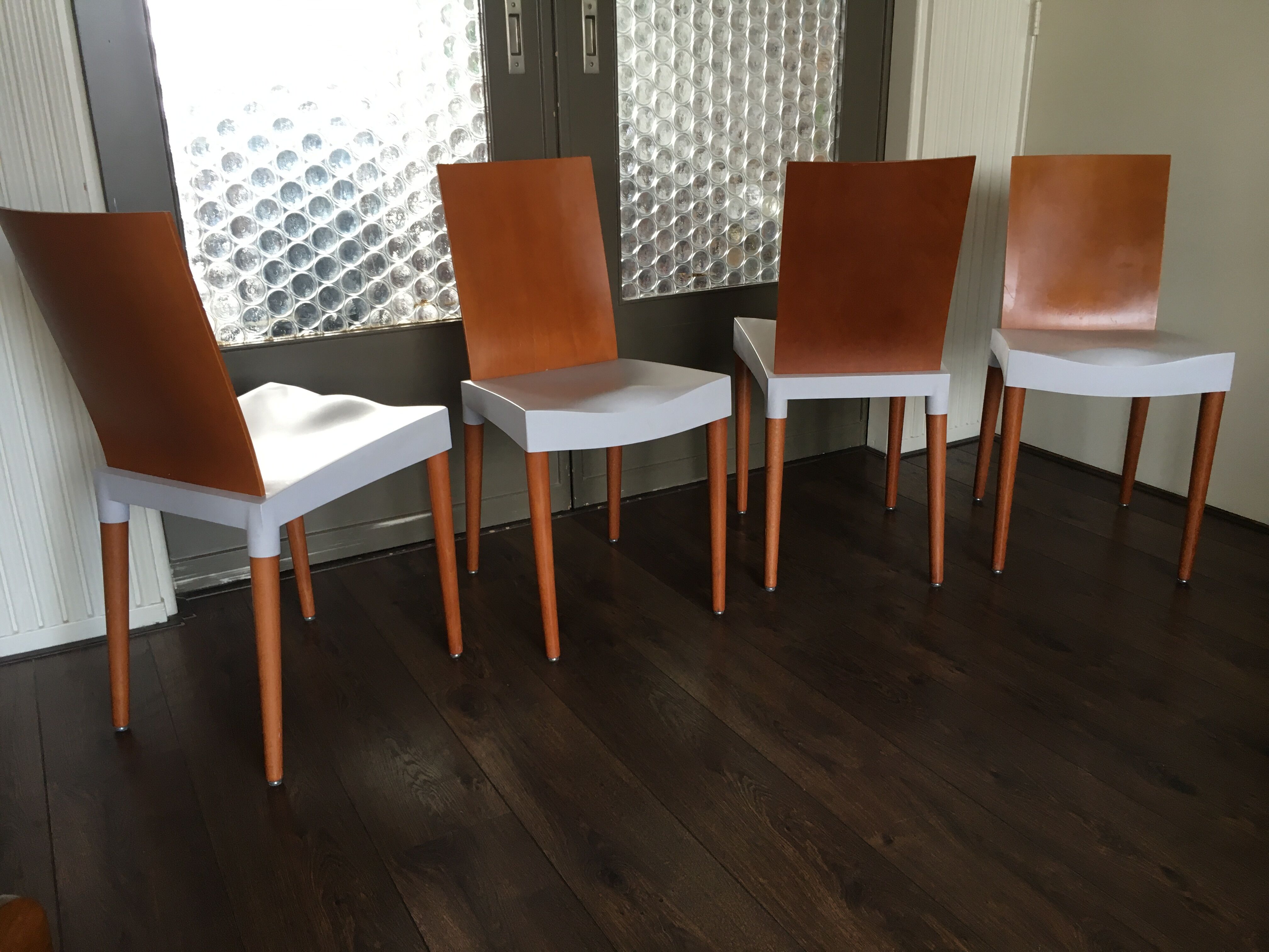 Dining Chairs by Philippe Starck for Kartell, 1990s, Set of 4